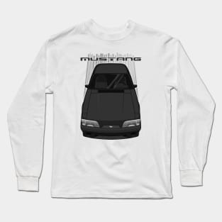 Mustang 1987 to 1993 Fox - Black Long Sleeve T-Shirt